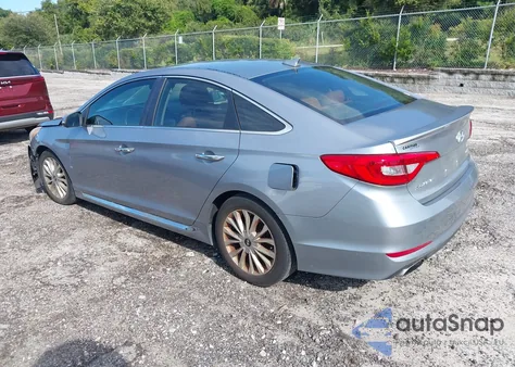 2015 Hyundai Sonata Limited z USA, uszkodzony, nr VIN 5NPE34AF5FH171152
